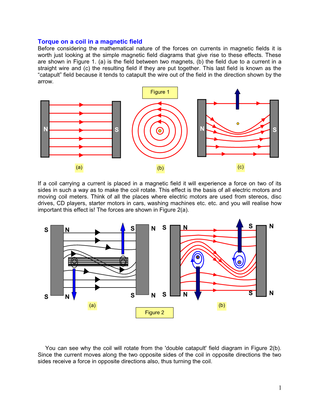 Torque on a Coil