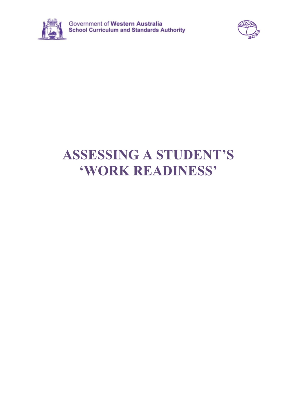 Assessing a Student S