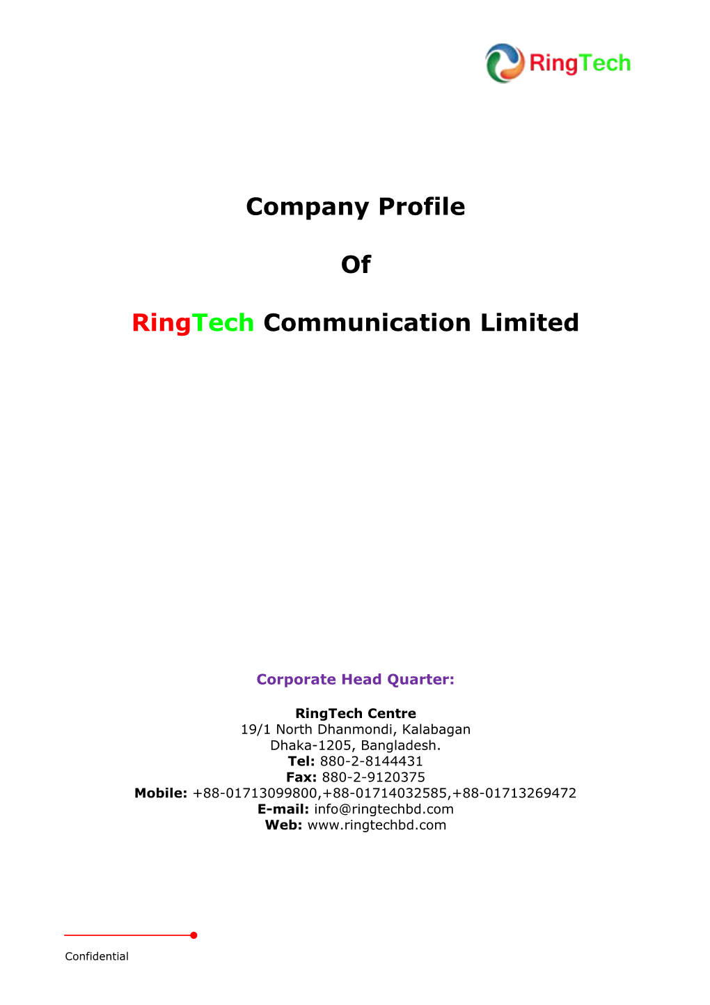 Ringtechcommunication Limited