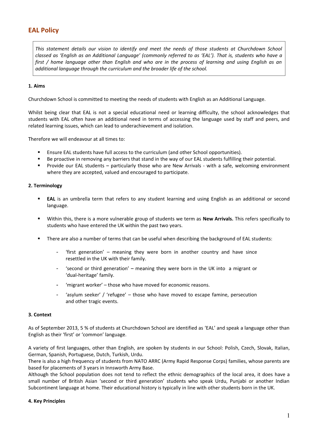 Thornleigh Salesian College Learning Support Team (CGS)