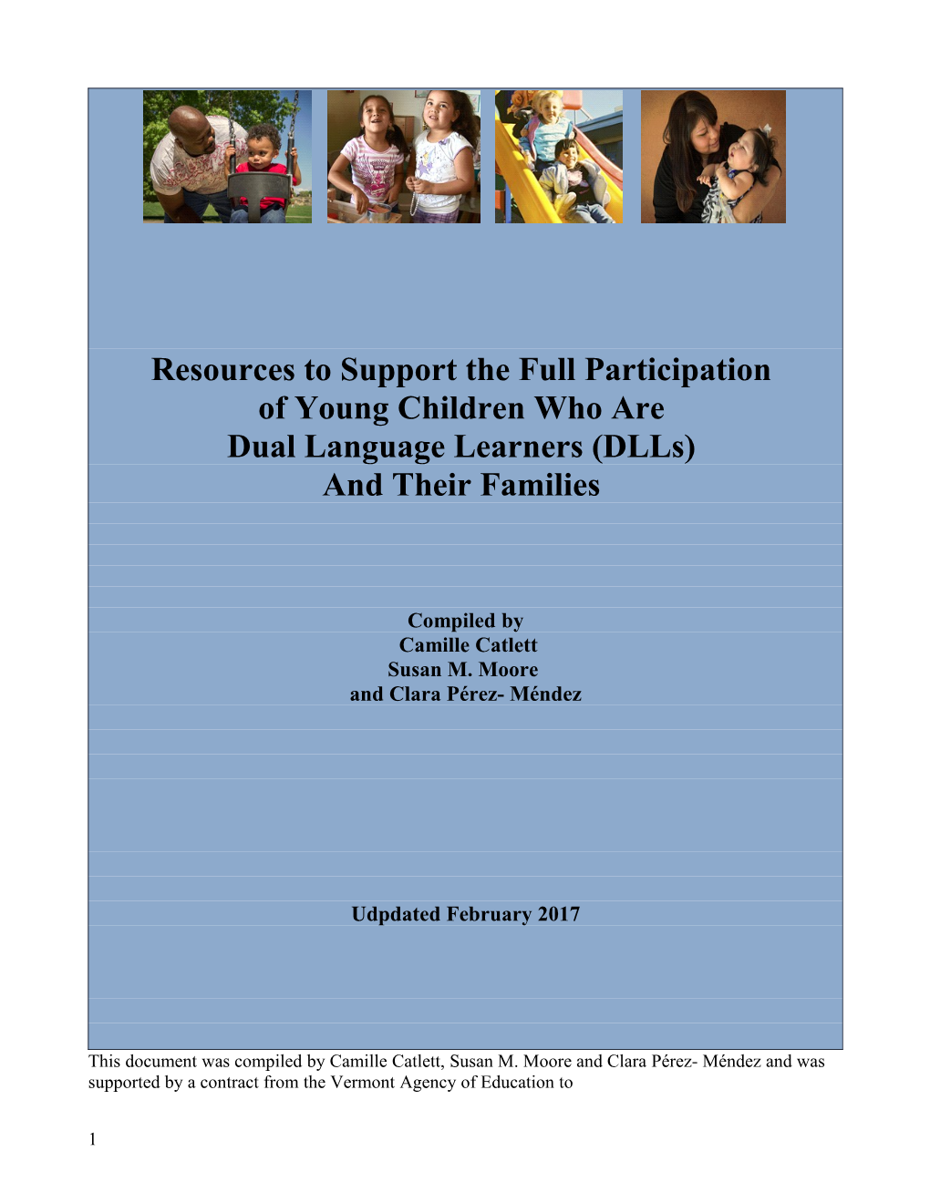 Resources to Support the Full Participation