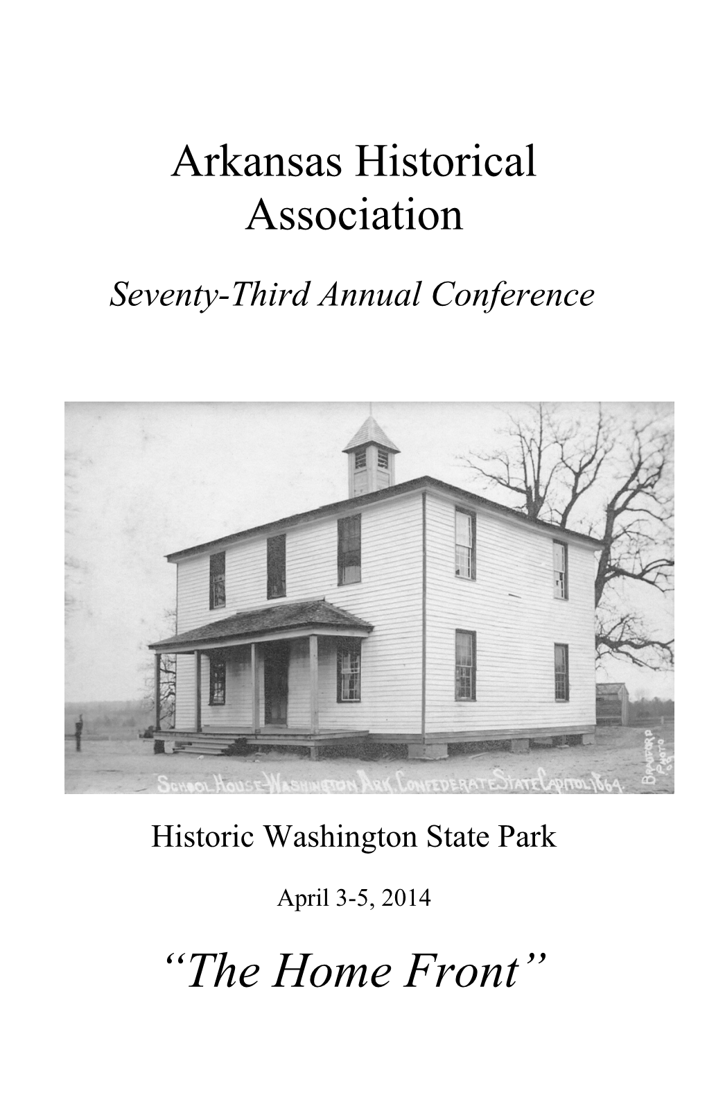 Seventy-Third Annual Conference
