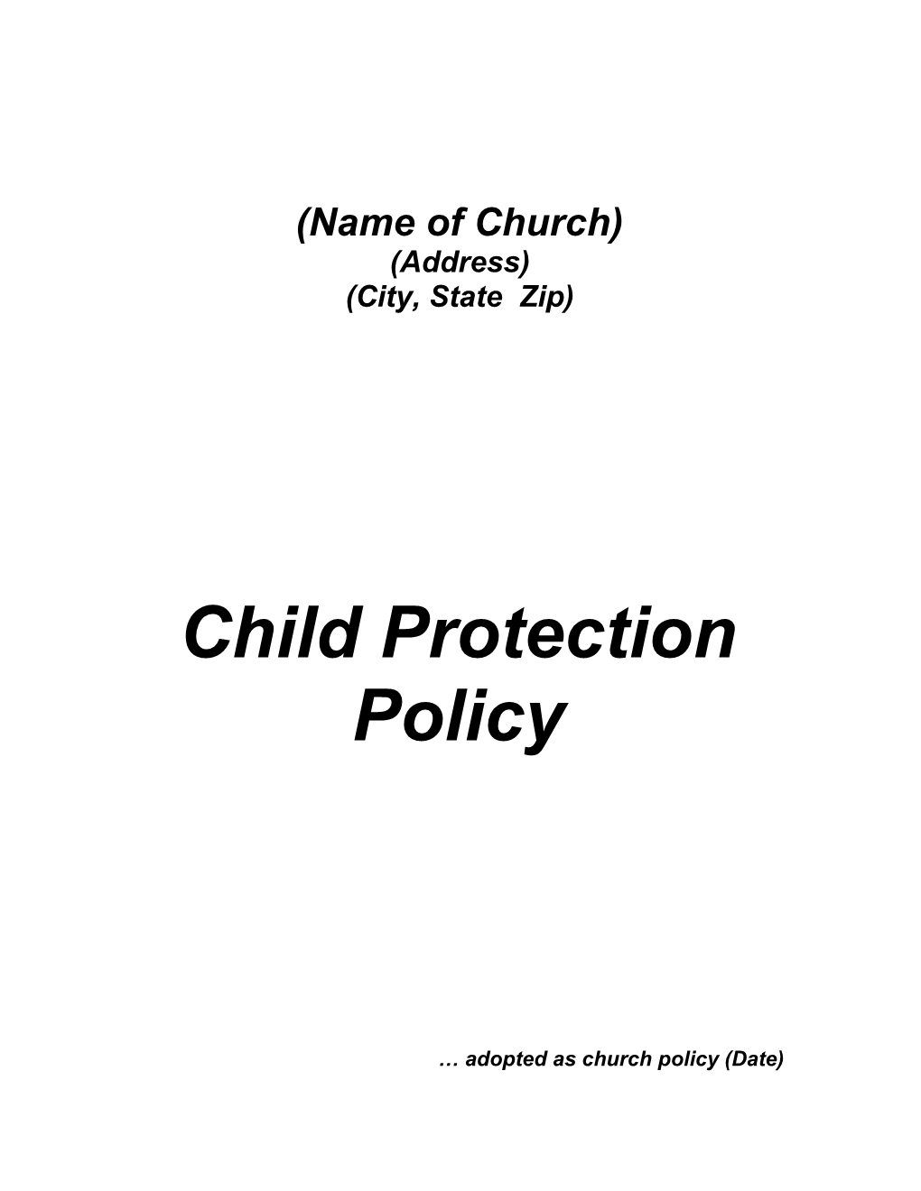 Texas Child Protection Definitions and Laws