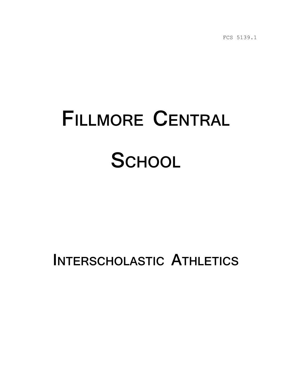 Fillmore Central School