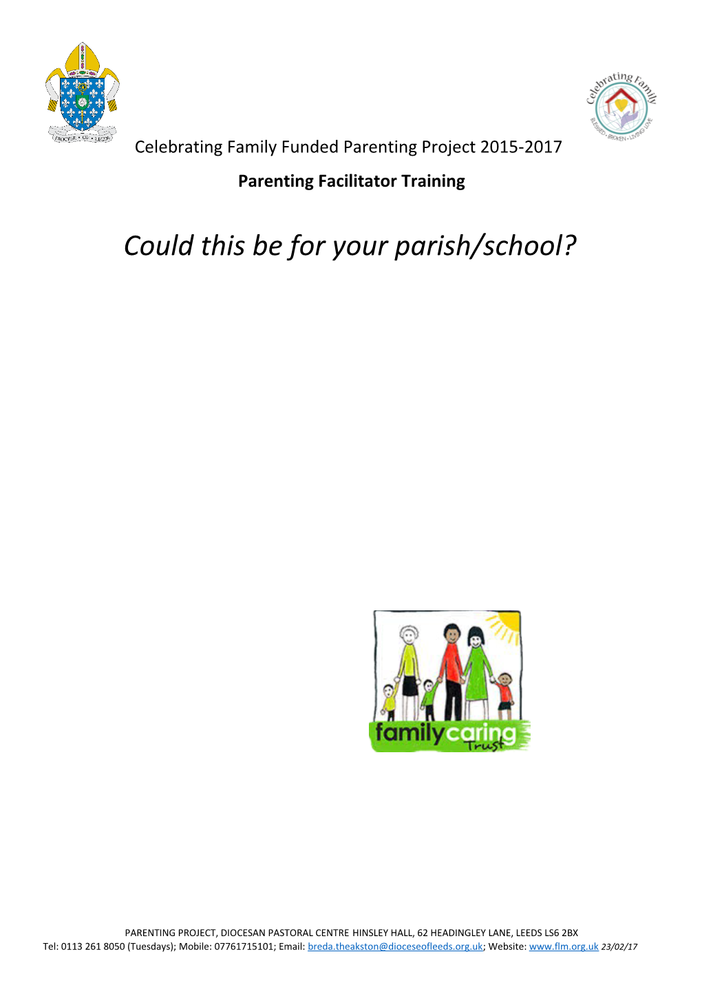 Parenting Facilitator Training
