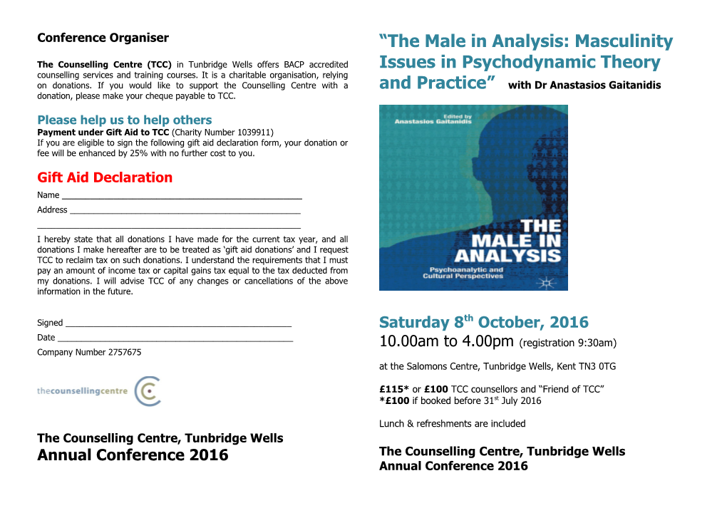 Conference Organiser