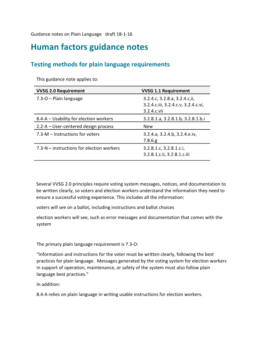 Guidance Notes on Plain Language Draft 18-1-16
