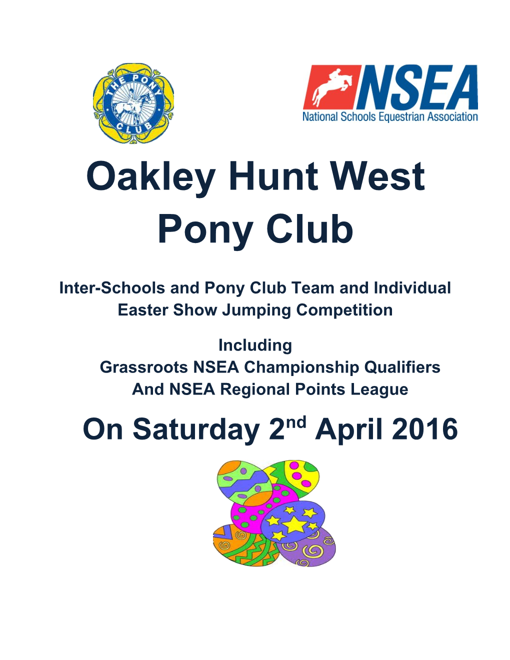 Inter-Schools and Pony Club Team and Individual