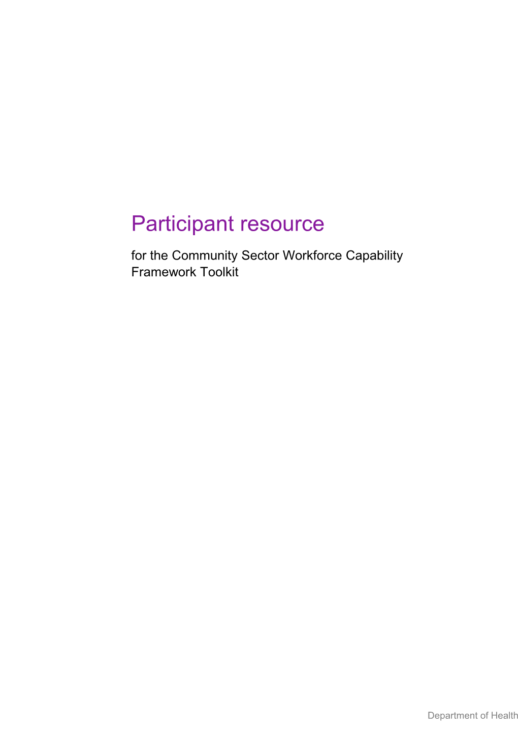 Workforce-Capability-Framework-Participant-Resource (Word)