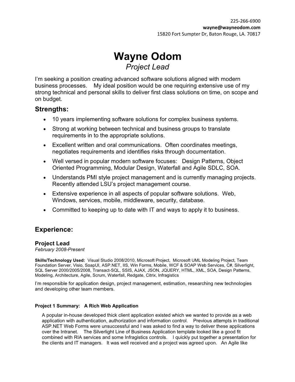 Wayne Wayneodom.Com