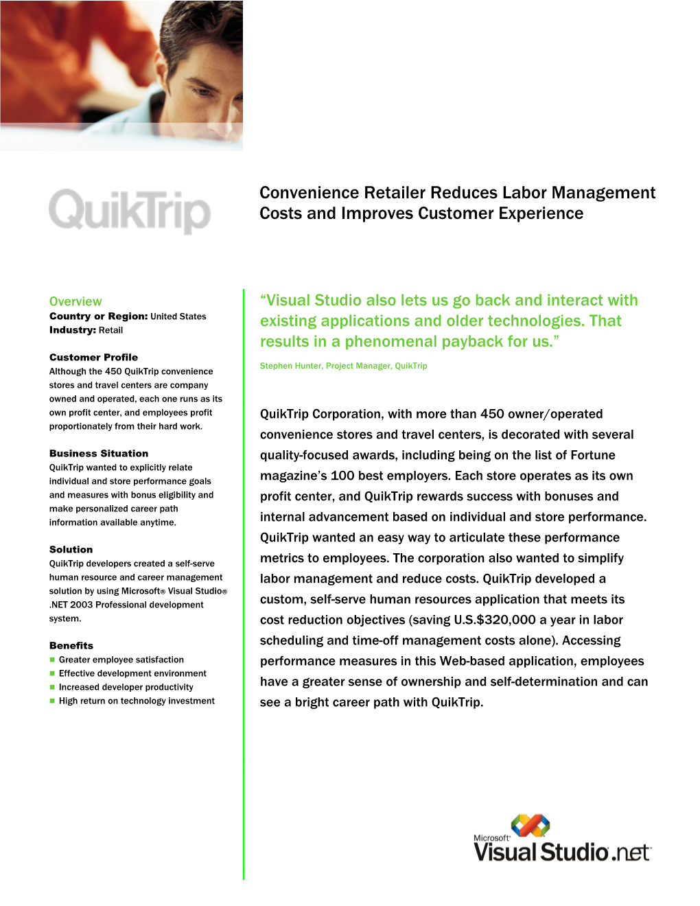 Convenience Retailer Reduces Labor Management Costs and Improves Customer Experience