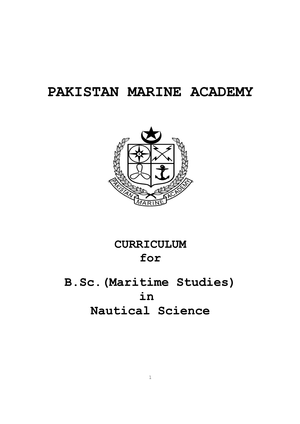 Nautical Students Subjects in Accordance with Stcw-95