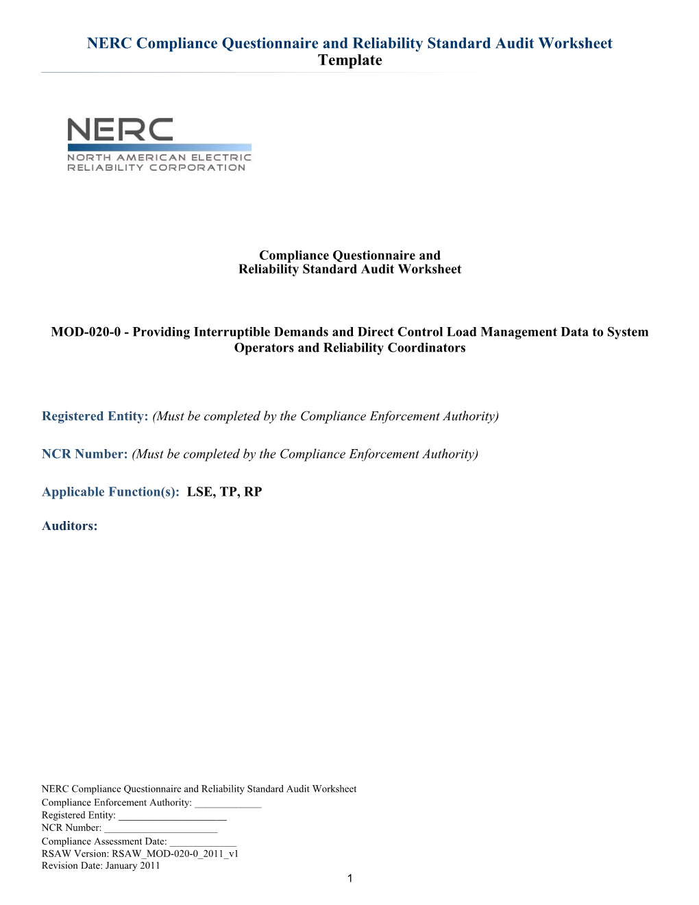 Providing Interruptible Demands and DCLM Management Data to System Operators and Reliability