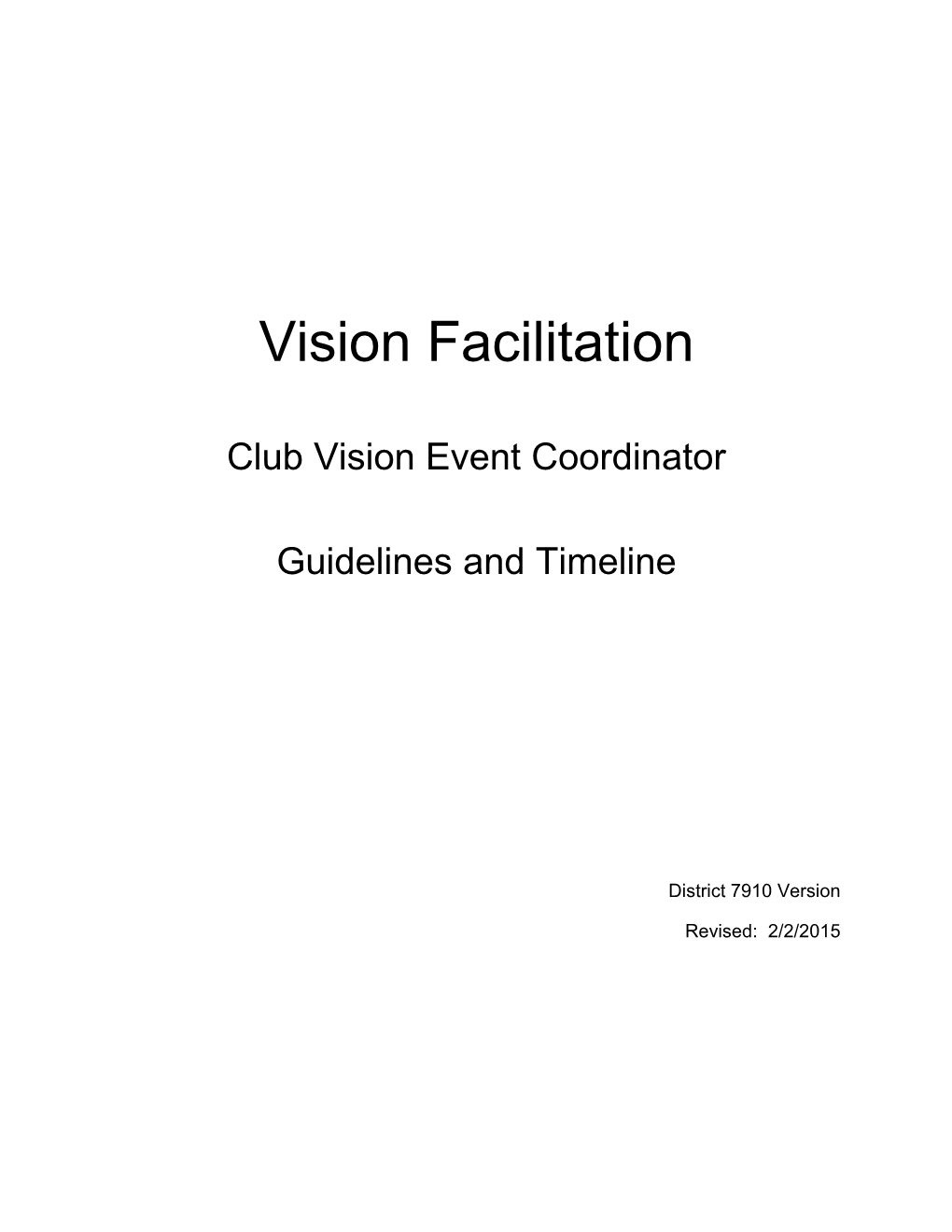 Section 7 Club Visioneventcoordinator