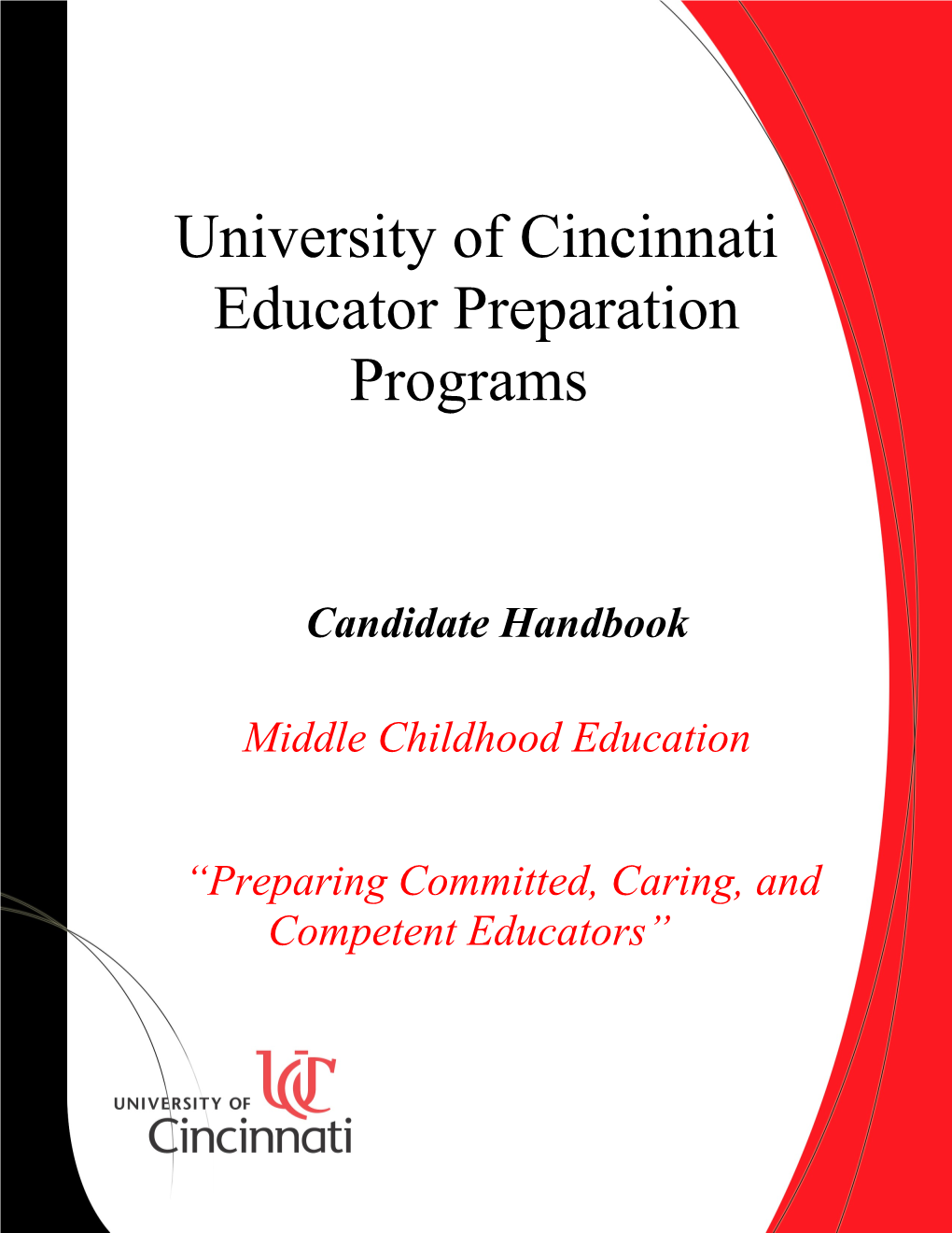 University of Cincinnati Educator Preparation Programs