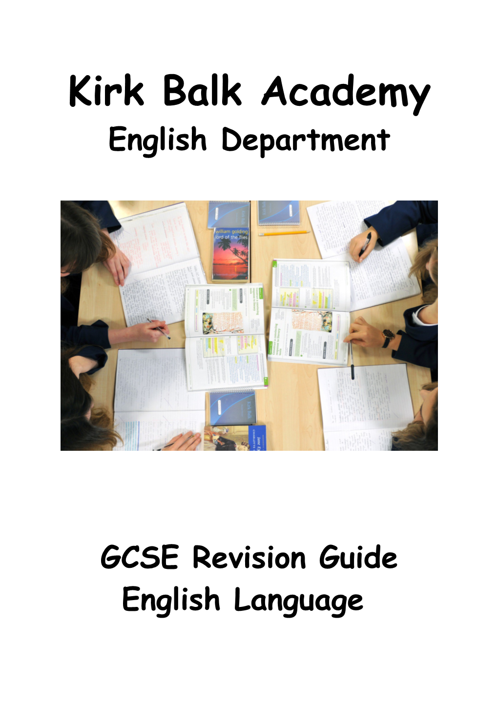 GCSE Revision Guideenglish Language