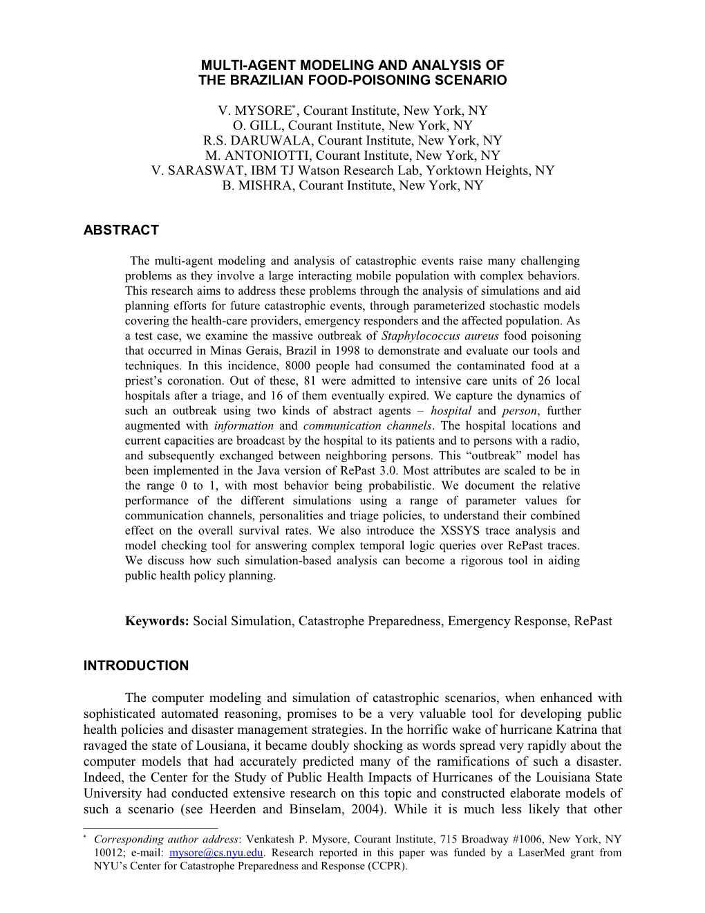 A New Technical Approach to Site Characterization