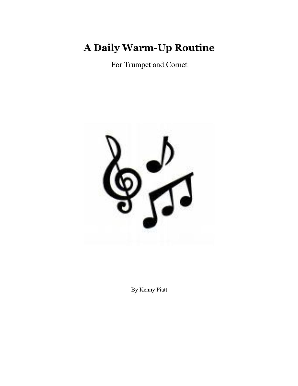 A Daily Warm-Up Routine