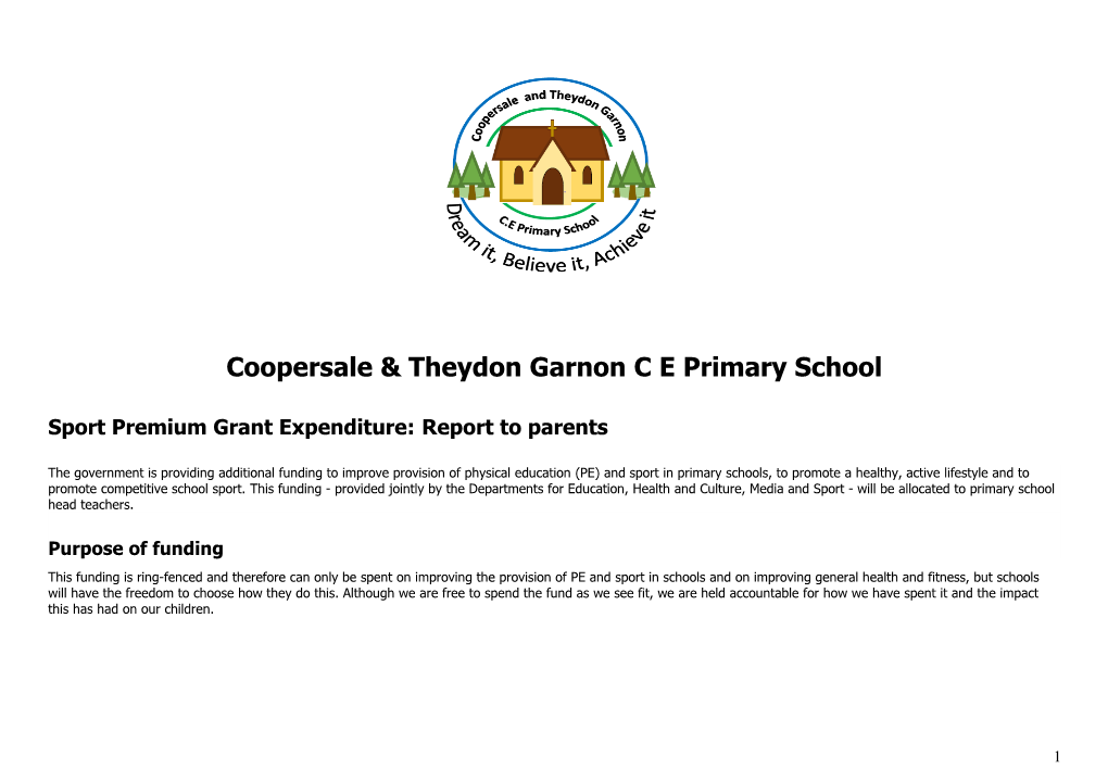 Coopersale & Theydon Garnon C E Primary School