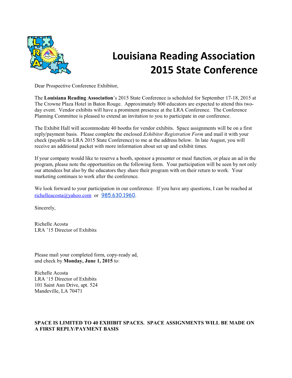 Louisiana Reading Association