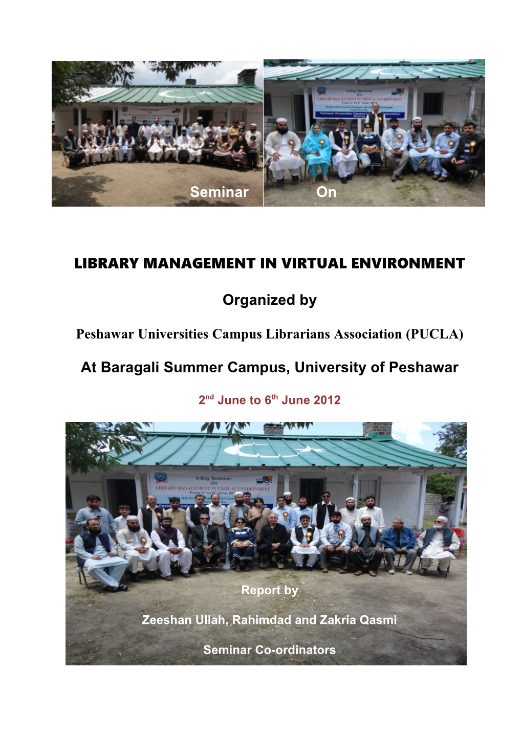 Library Management in Virtual Environment