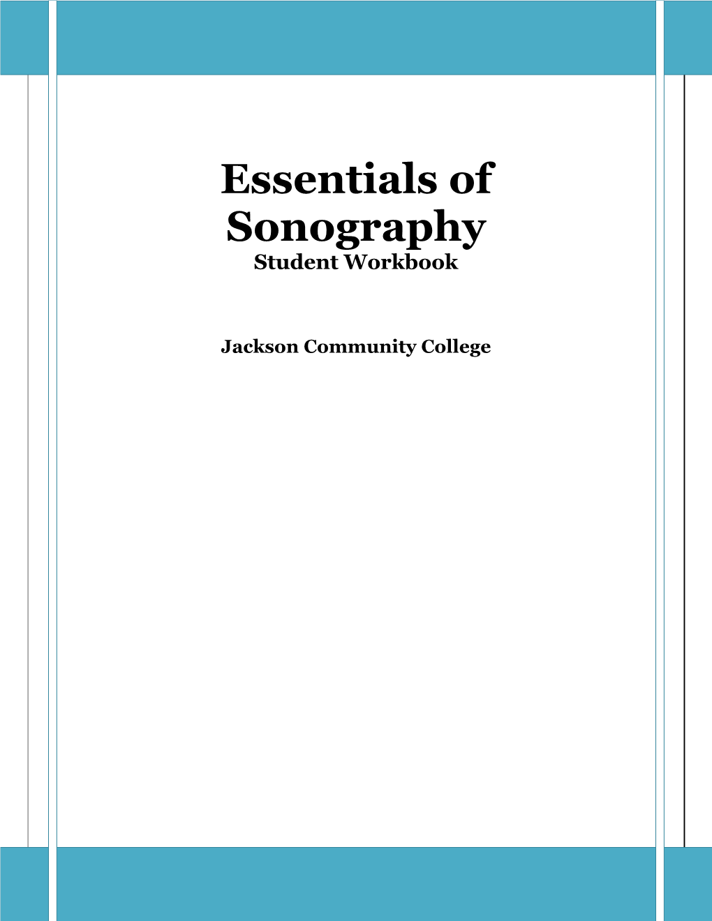 Essentials of Sonography