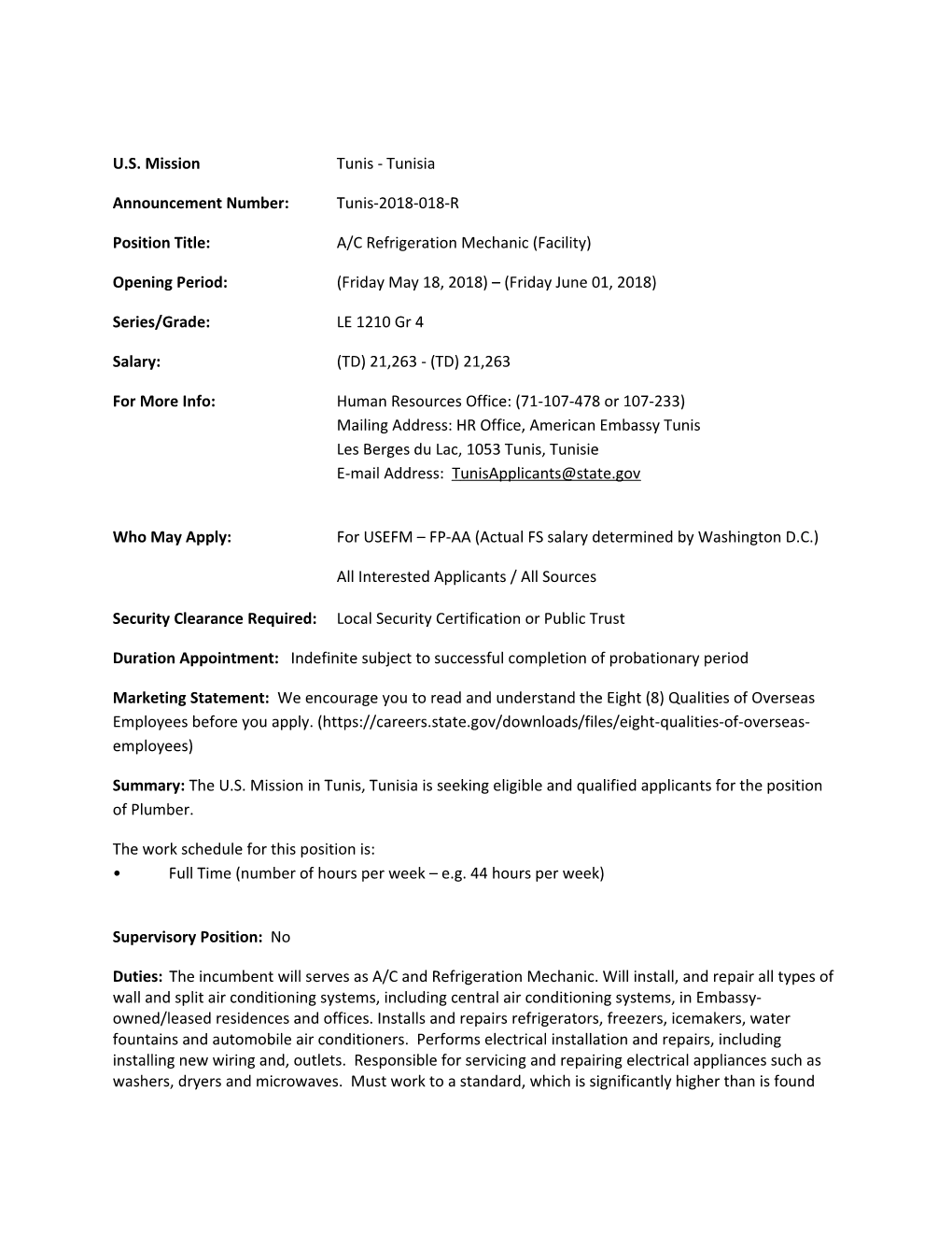 HROE ERA and Paper VA Template Without Instructions