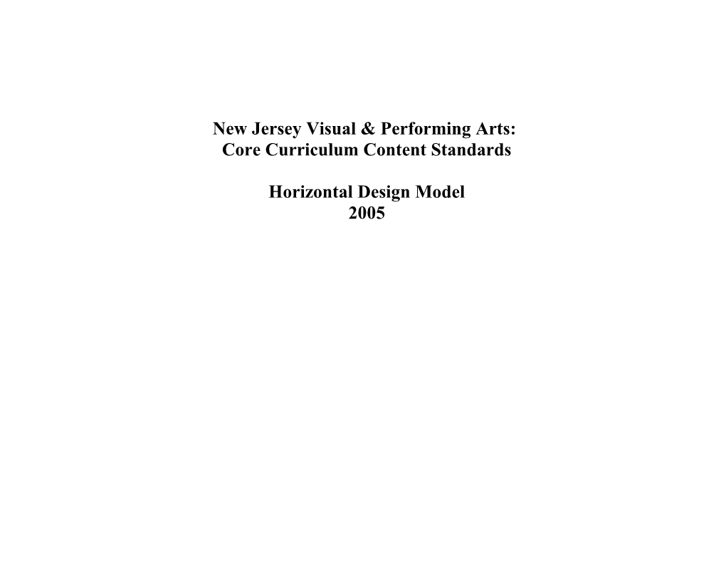 New Jersey Visual & Performing Arts