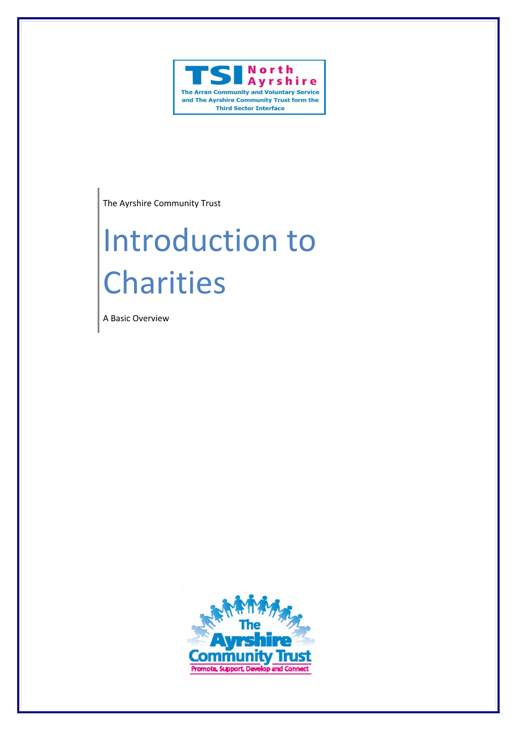 Introduction to Charities