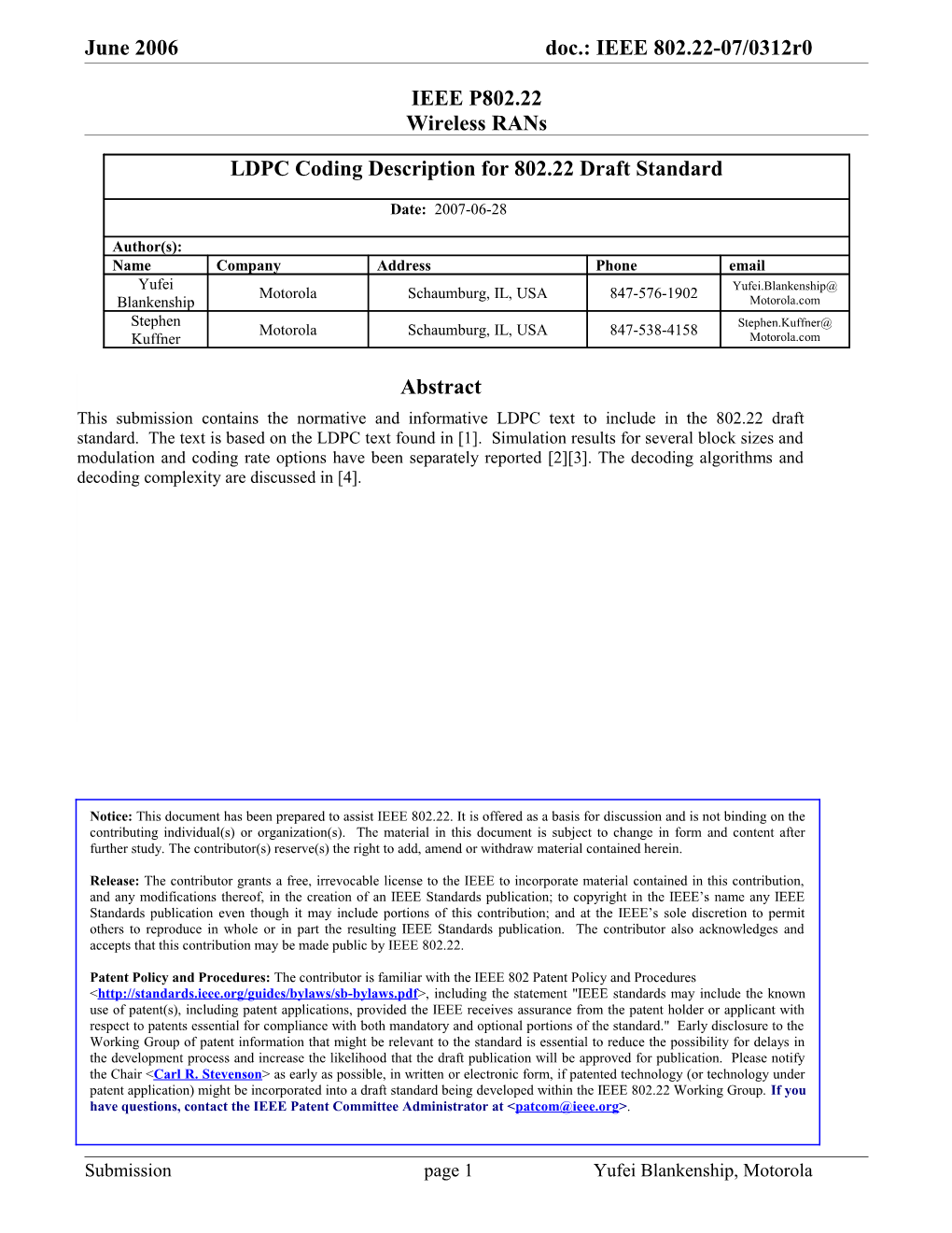 Annex B (Informative) LDPC Direct Encoding