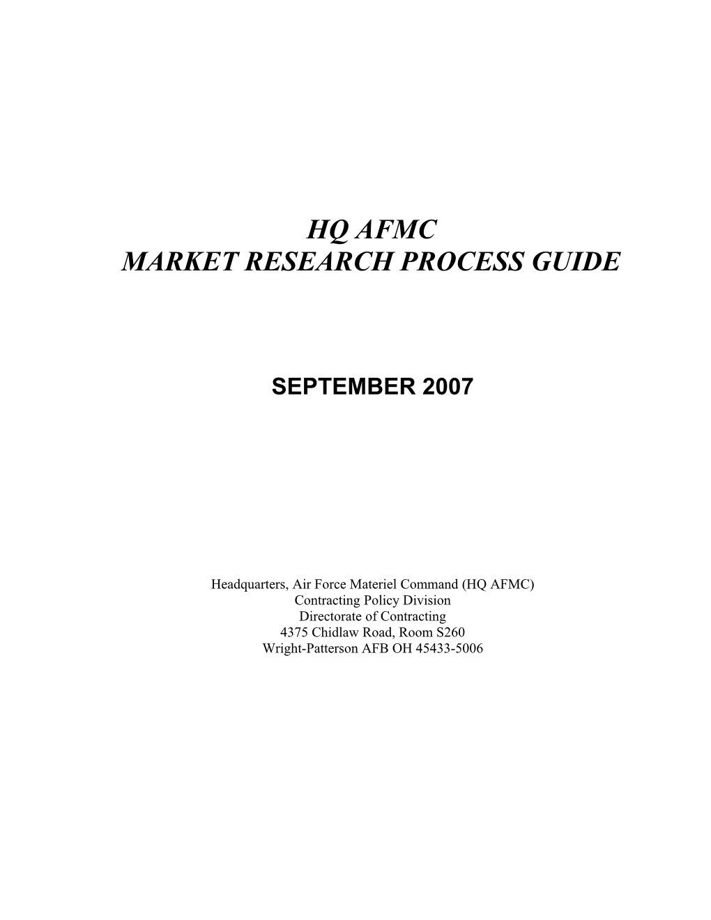 This Instruction Implements Federal Acquisition Regulation 10 Which Prescribes Policies