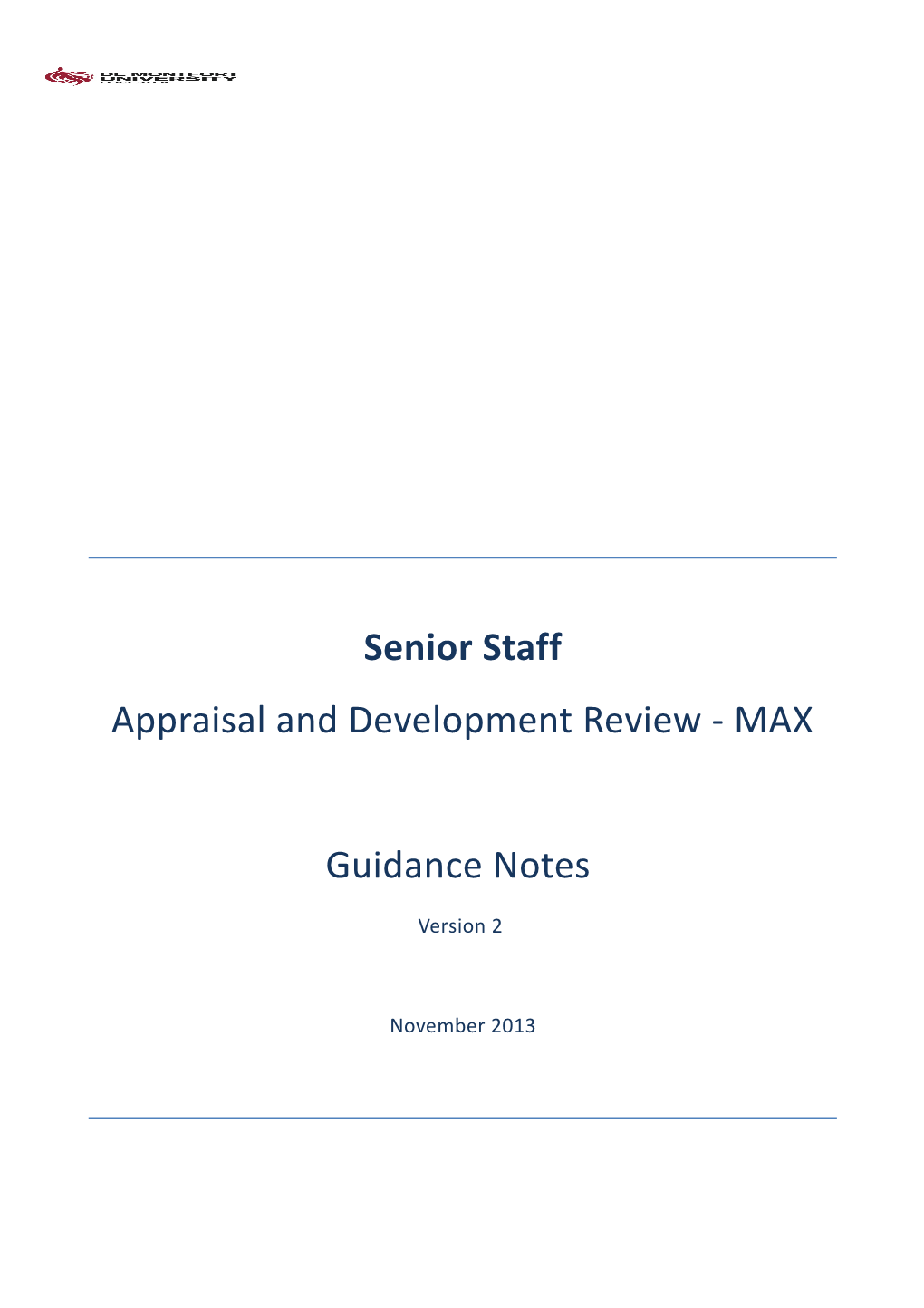 2.High-Level Timescales for Annual MAX Review Cycle