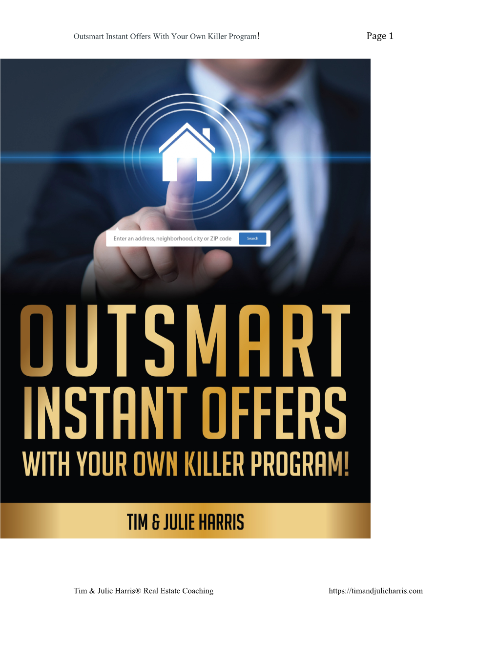 Outsmart Instant Offers with Your Own Killer Program!