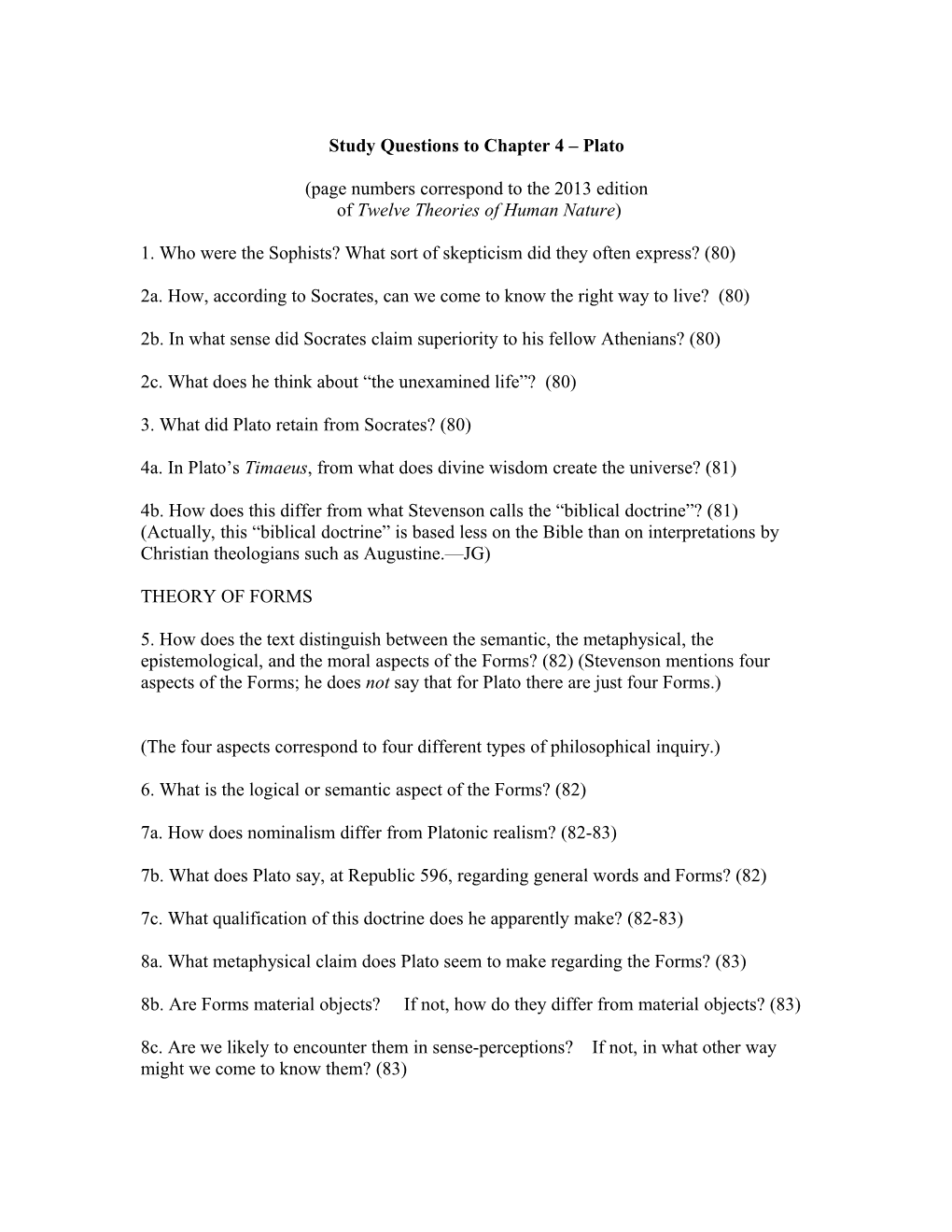 Study Questions to Chapter 1 Confucianism