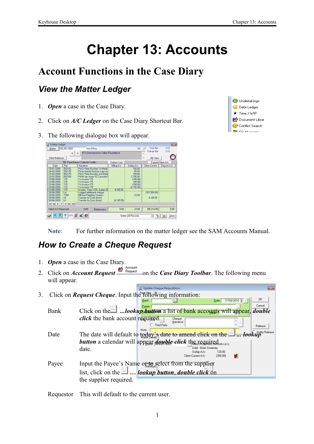 Keyhouse Desktop Chapter 13: Accounts