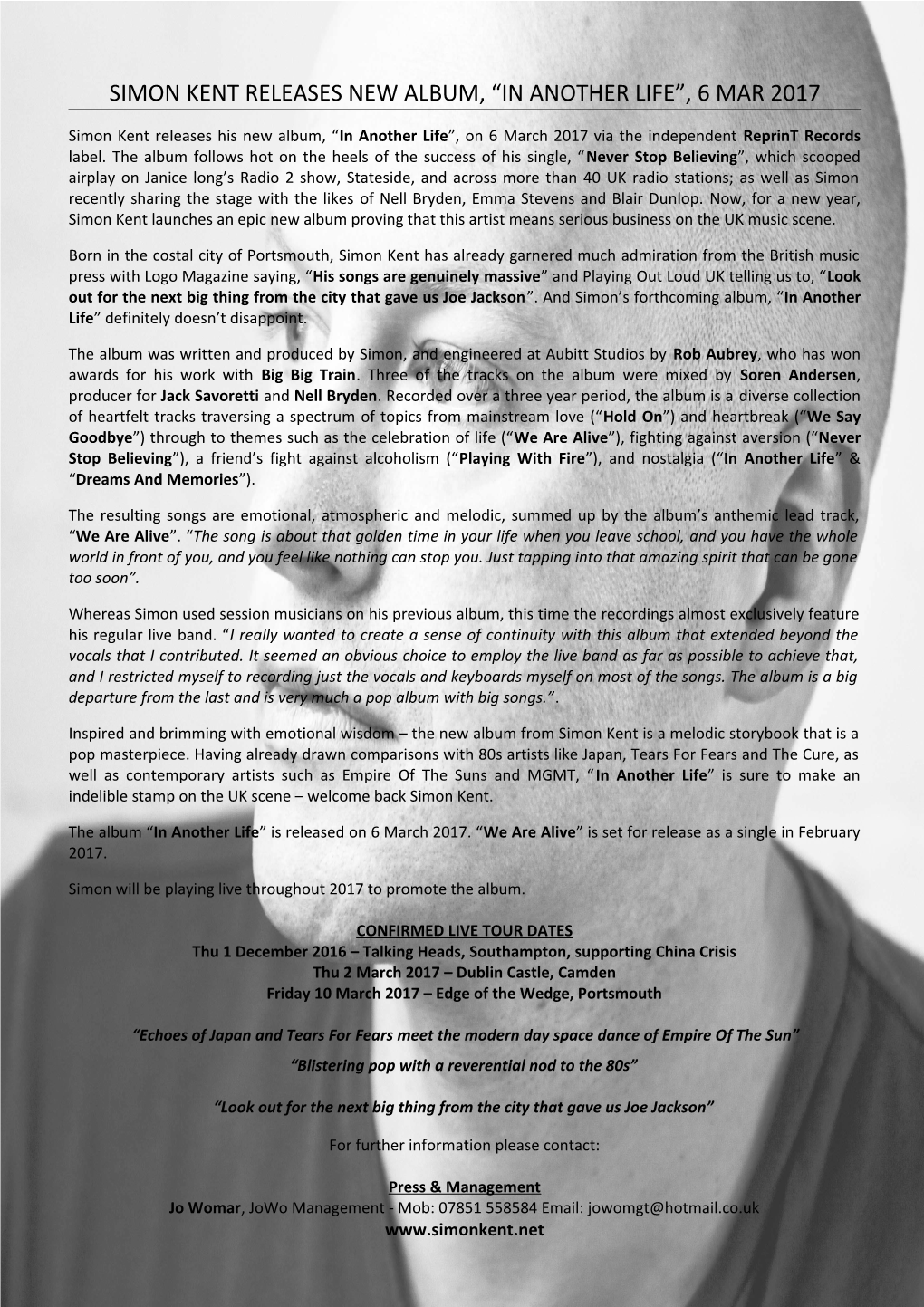 H: Fanzines Press Ambient Press Release