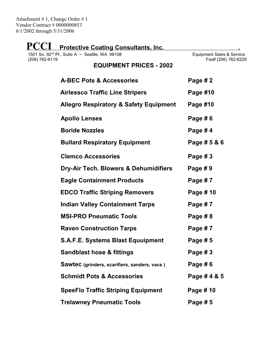 PCCI Protective Coating Consultants, Inc