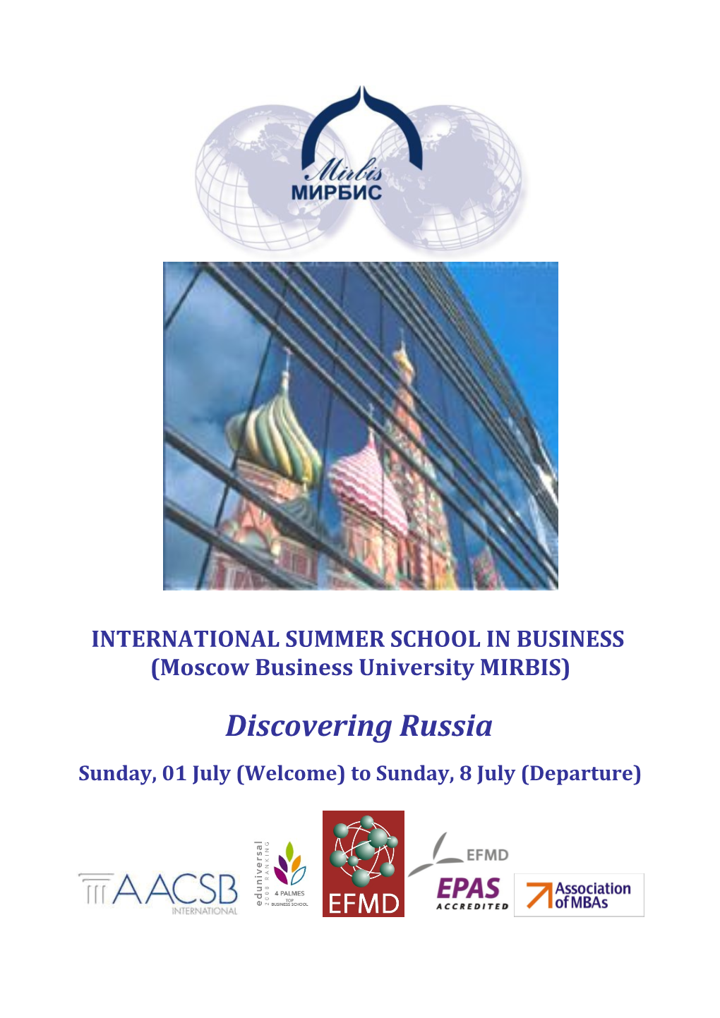 International Summer School in Business