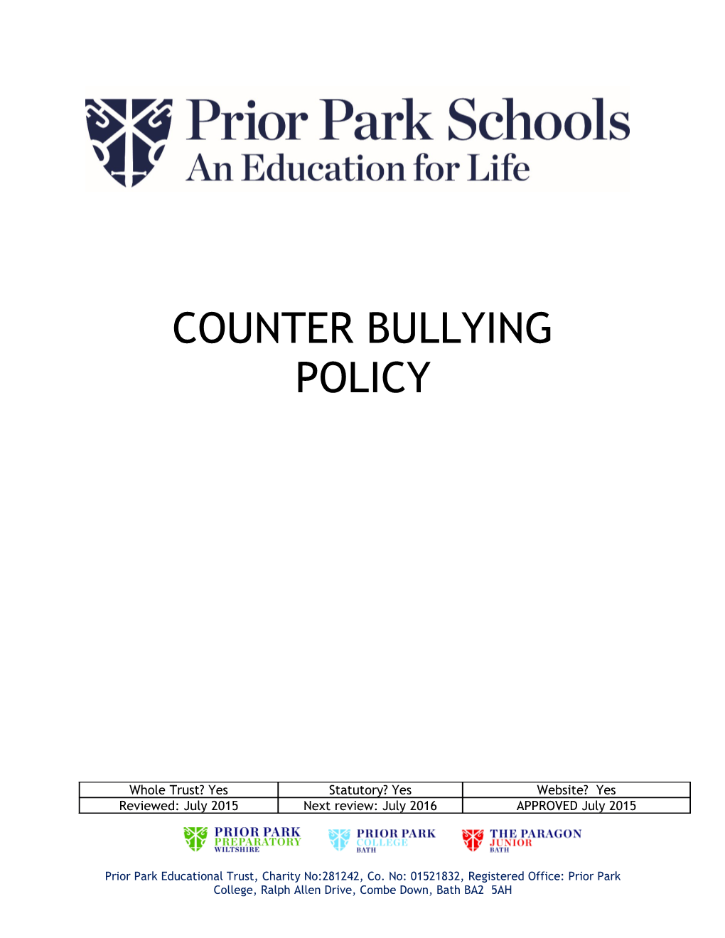 Counter Bullying