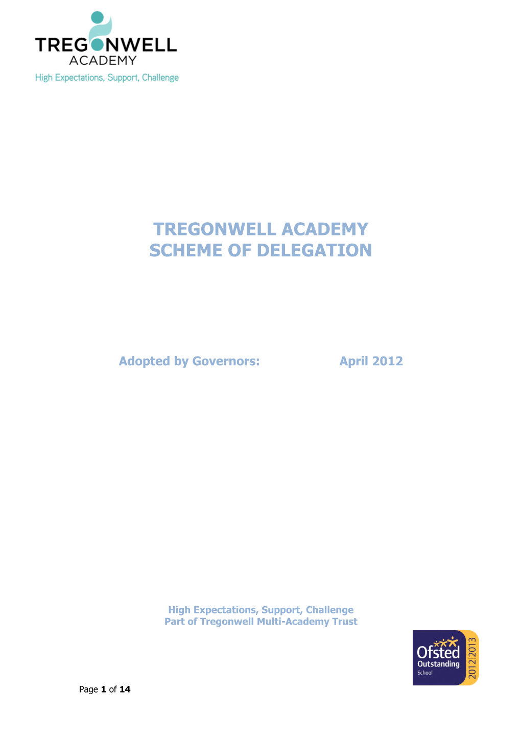 Tregonwell Academy