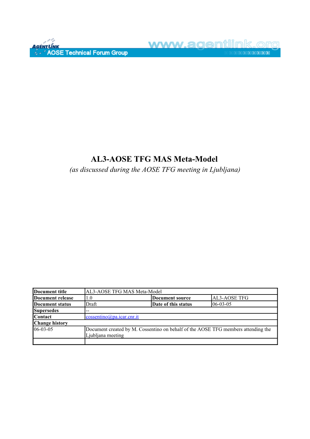 AL3-AOSE TFG MAS Meta-Model