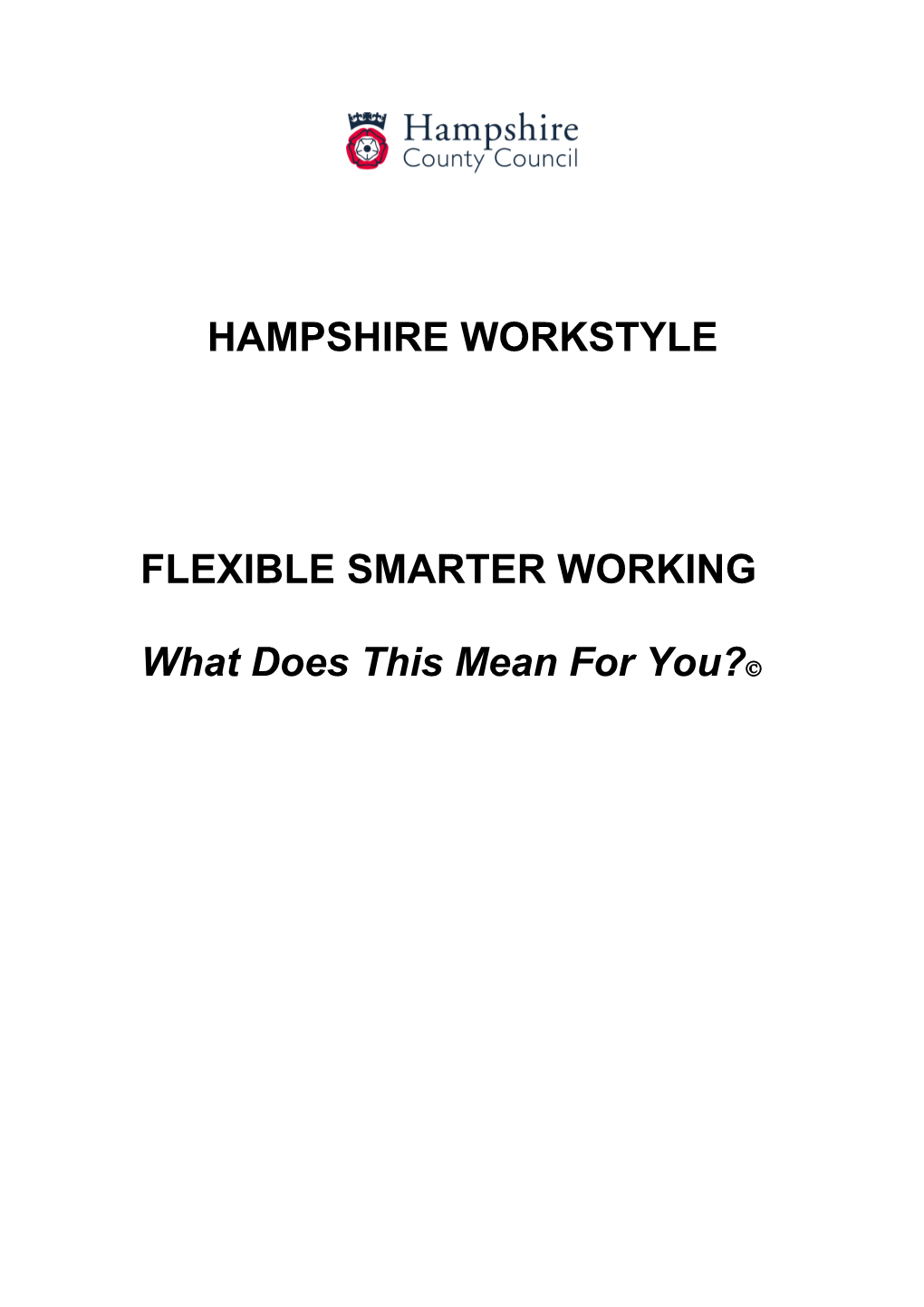 Hampshire Workstyle