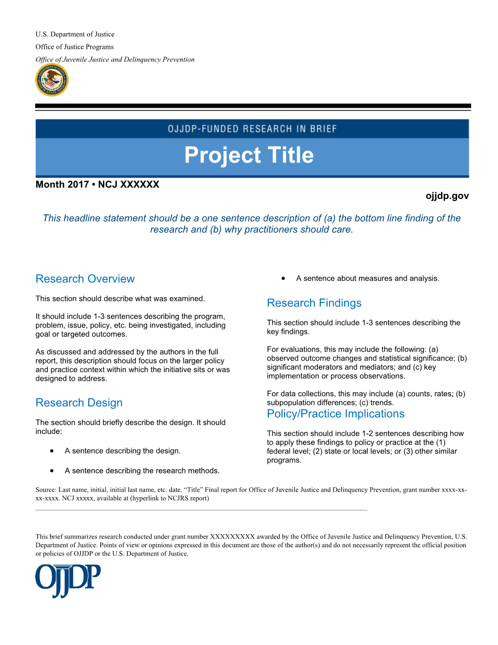 Grantee Guidance - Research-Summary-Template V2-FINAL-FINAL-4.24.18