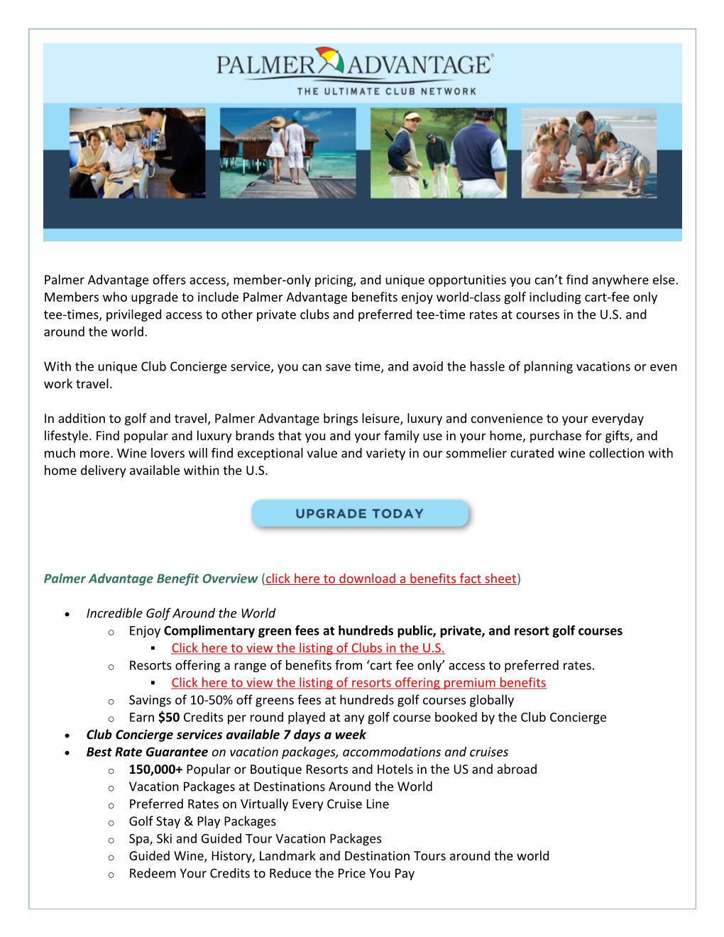 Palmer Advantage Benefit Overview (Click Here to Download a Benefits Fact Sheet)