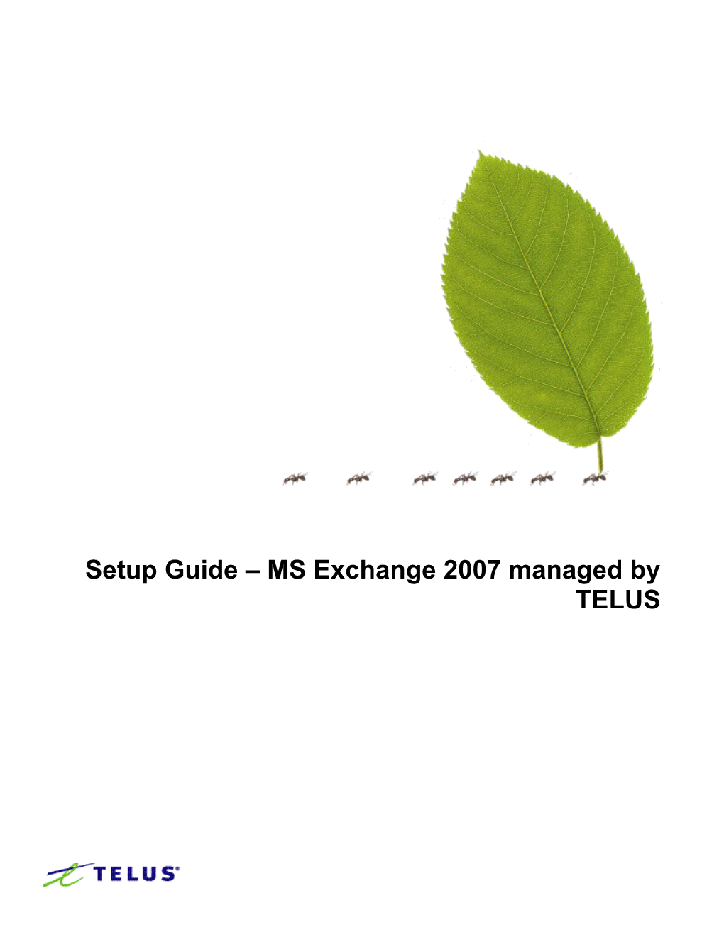 Setup Guide - Hosted Exchange 2007 (Eng) (Final)