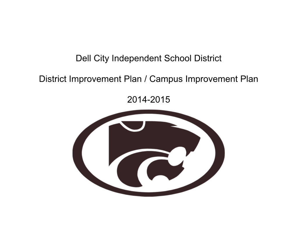 District Improvement Plan / Campus Improvement Plan