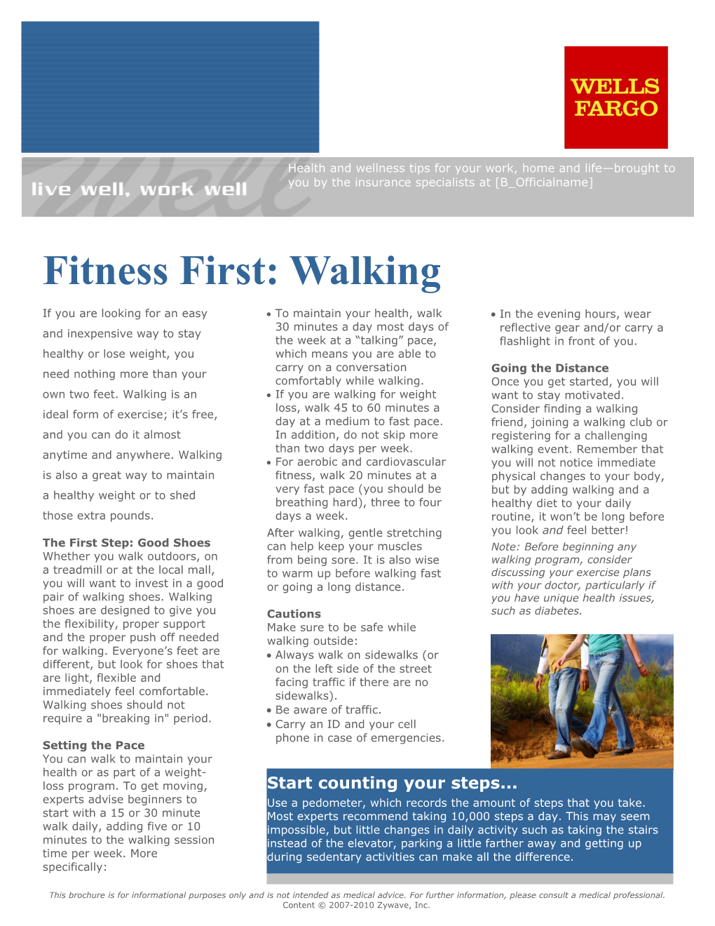 Fitness First: Walk Your Way to Good Health