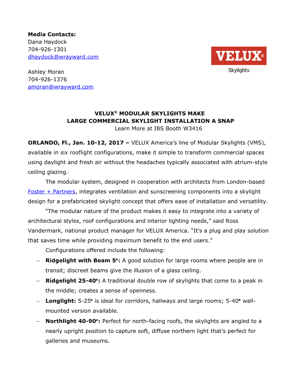Velux Modular Skylights Make