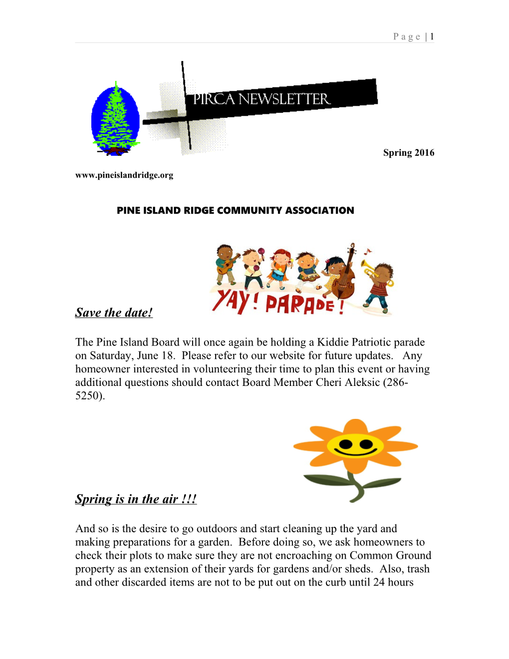 Pine Island Ridge Community Association