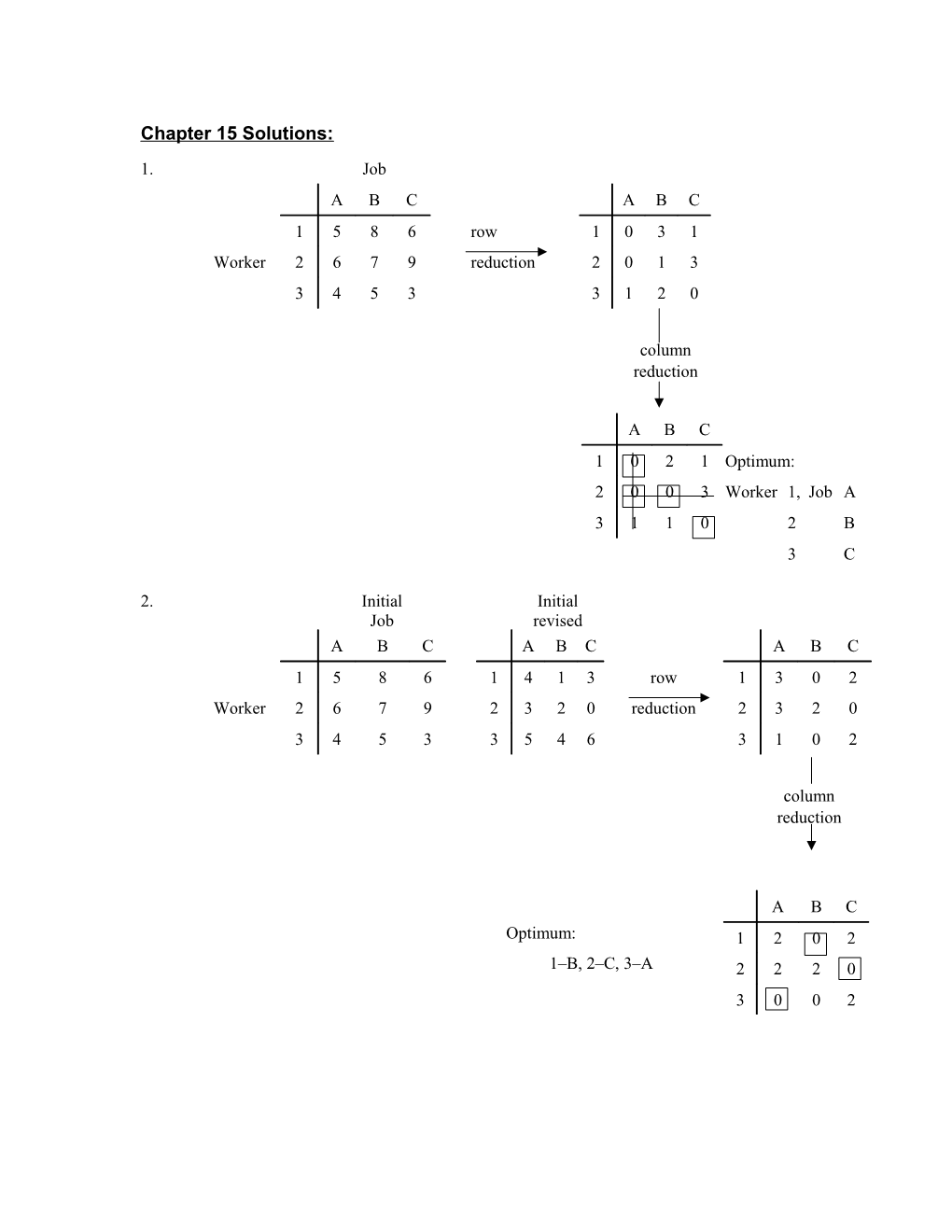 Chapter 15 Solutions